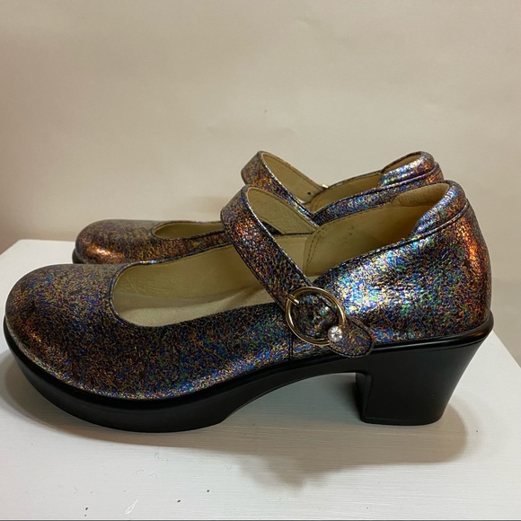 Alegria Sparkle Mary-Jane Style Shoes - Picture 3 of 8